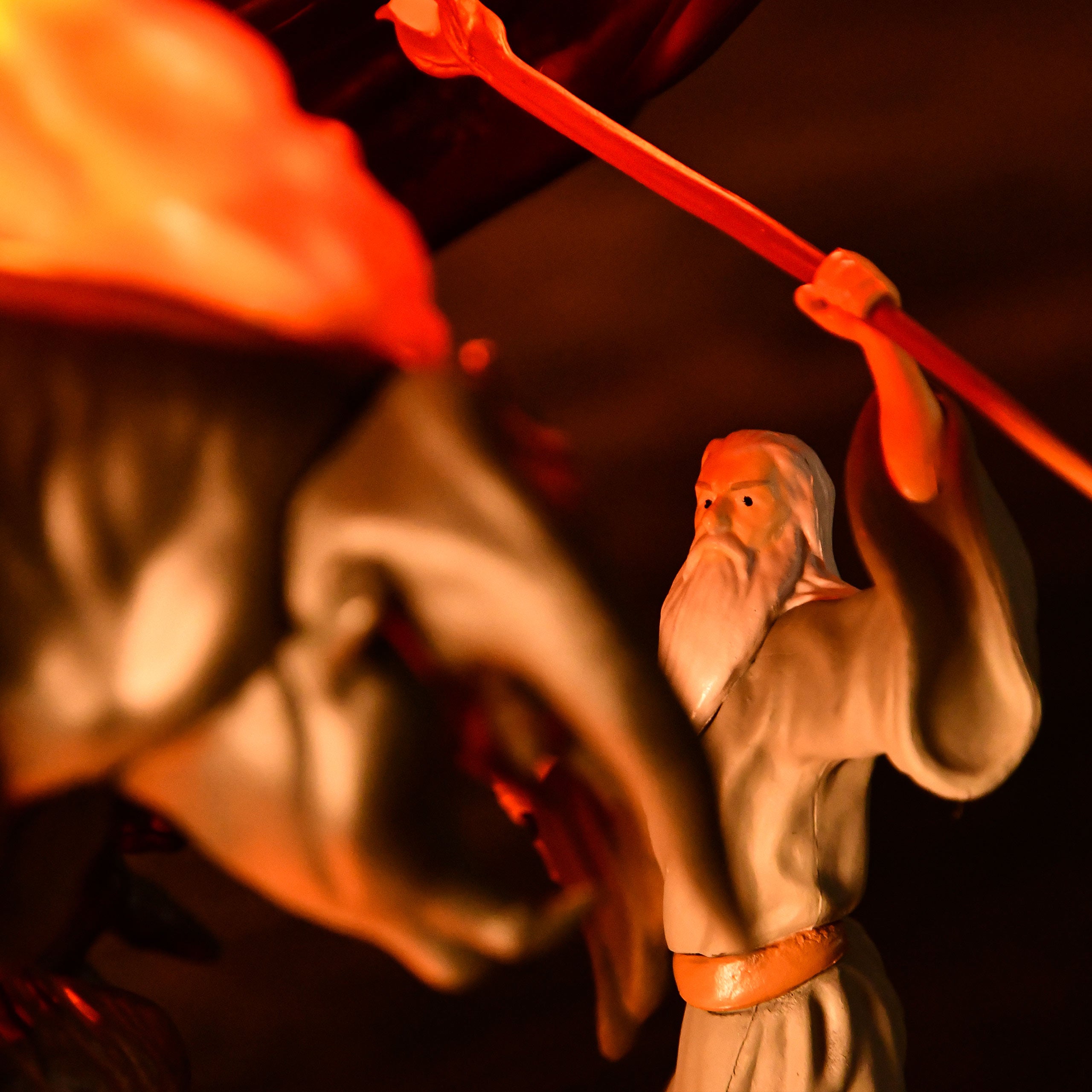 Imagen del producto El Señor de los Anillos - Lámpara de mesa Balrog vs. Gandalf