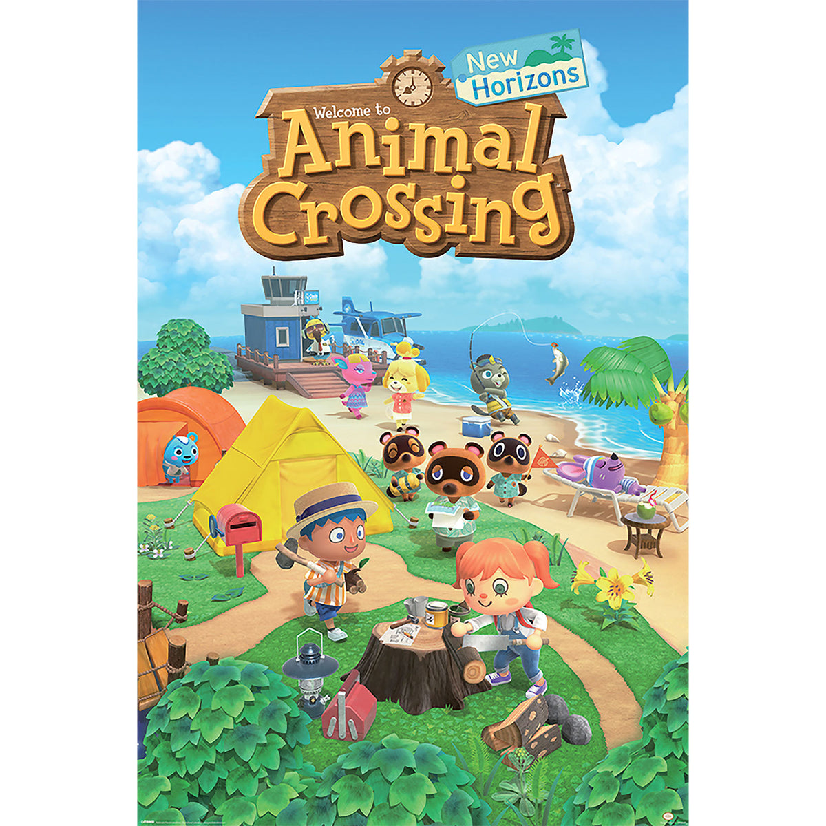 Imagen del producto Animal Crossing - New Horizons Maxi Poster