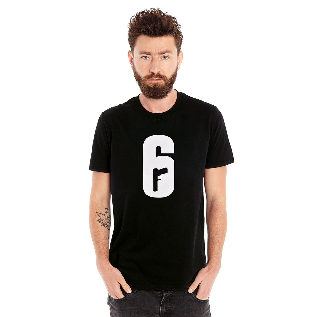 Imagen del producto Rainbow Six Siege - Camiseta con logo negra