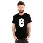 Imagen del producto Rainbow Six Siege - Camiseta con logo negra