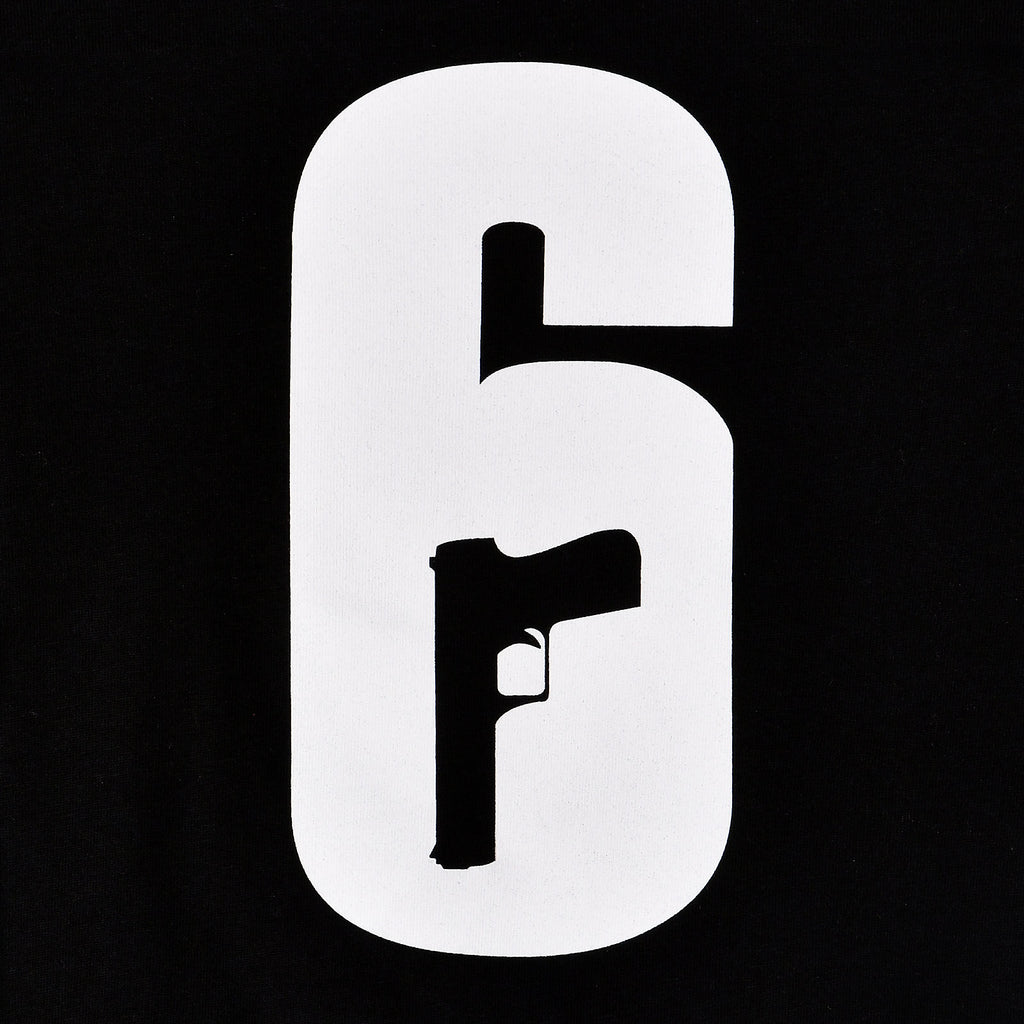 Imagen del producto Rainbow Six Siege - Camiseta con logo negra
