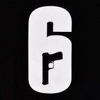 Imagen del producto Rainbow Six Siege - Camiseta con logo negra