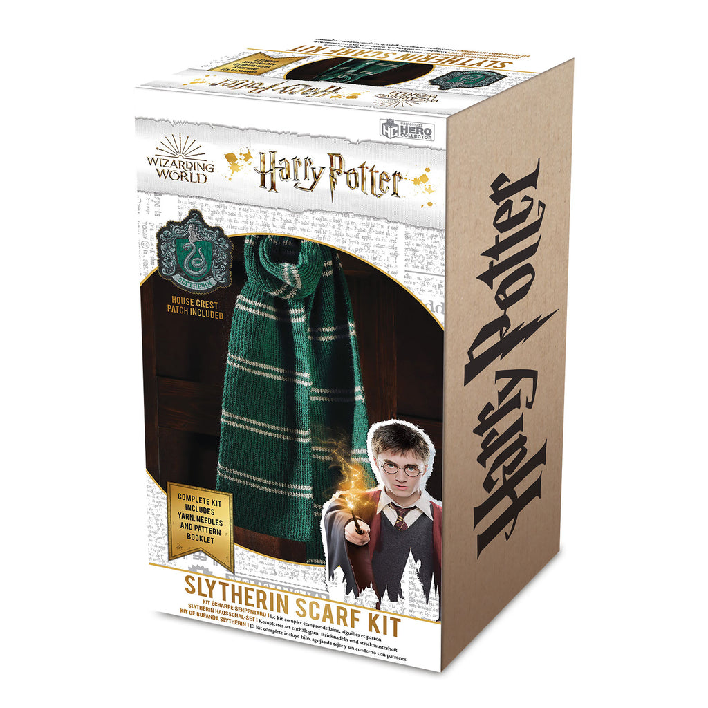 Imagen del producto Harry Potter - Set de tejido de bufanda de Slytherin