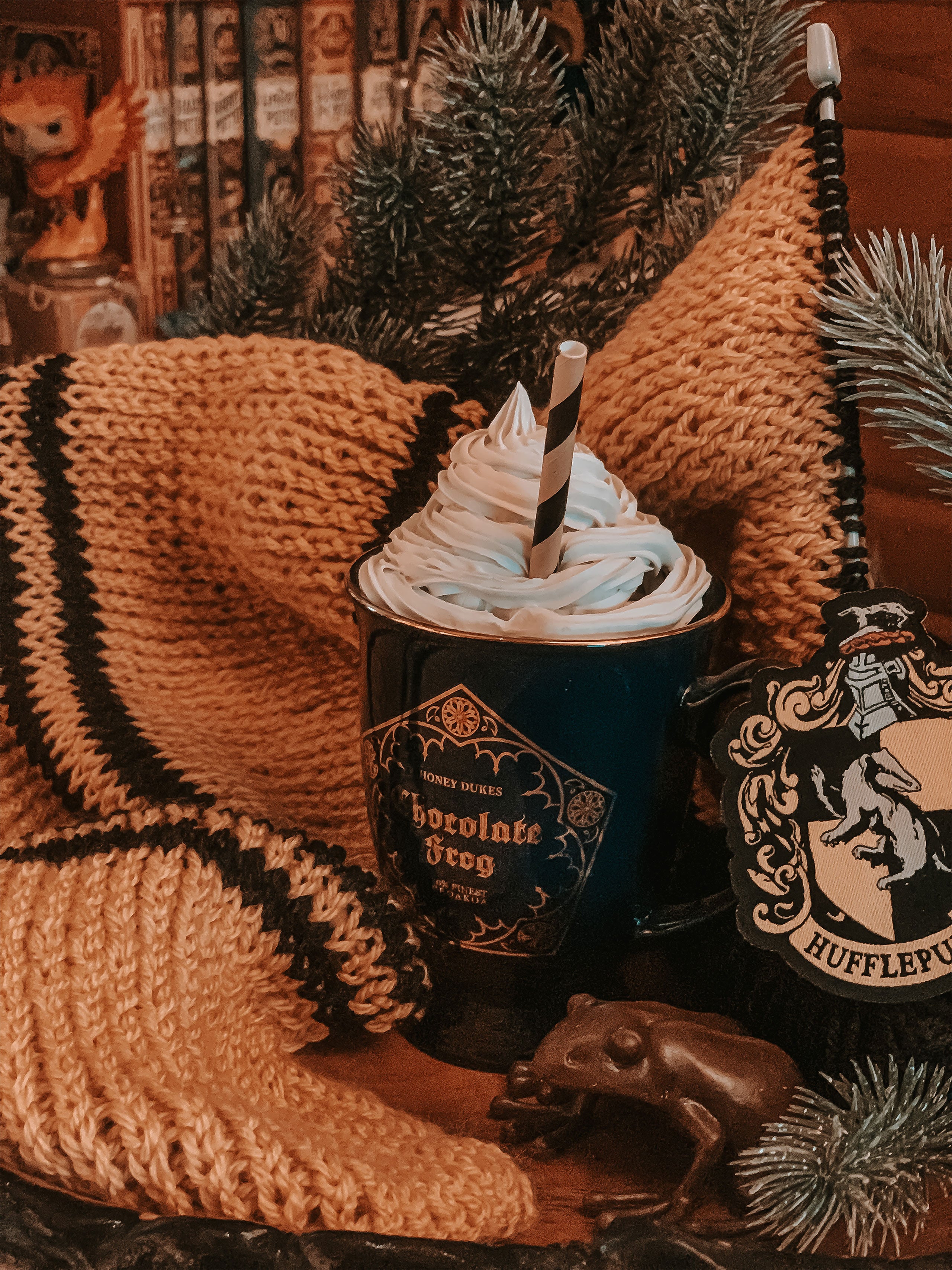 Imagen del producto Harry Potter - Set de tejido de bufanda Hufflepuff