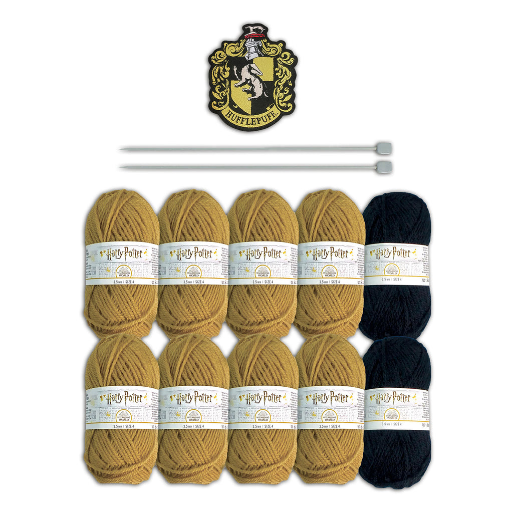 Imagen del producto Harry Potter - Set de tejido de bufanda Hufflepuff