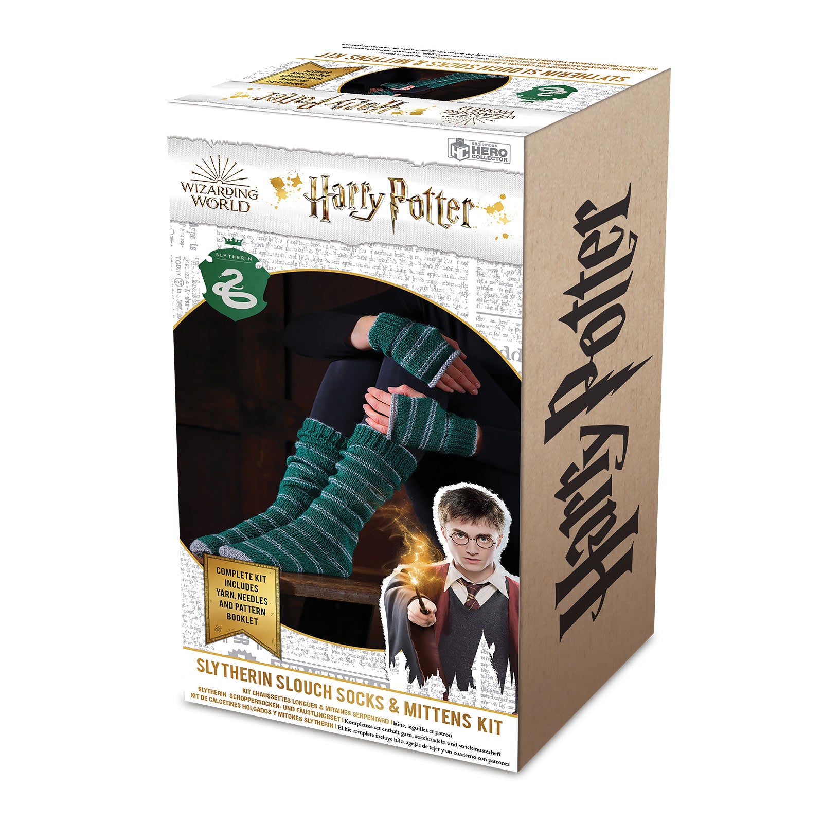 Imagen del producto Harry Potter - Set de Tejer Guantes y Calcetines de Slytherin