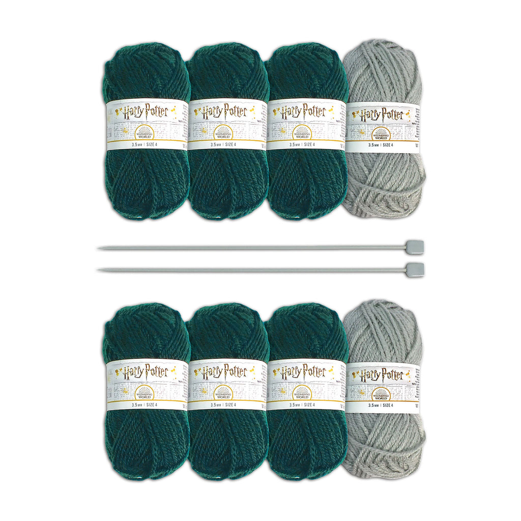 Imagen del producto Harry Potter - Set de Tejer Guantes y Calcetines de Slytherin