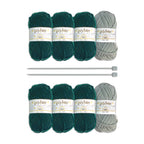 Imagen del producto Harry Potter - Set de Tejer Guantes y Calcetines de Slytherin