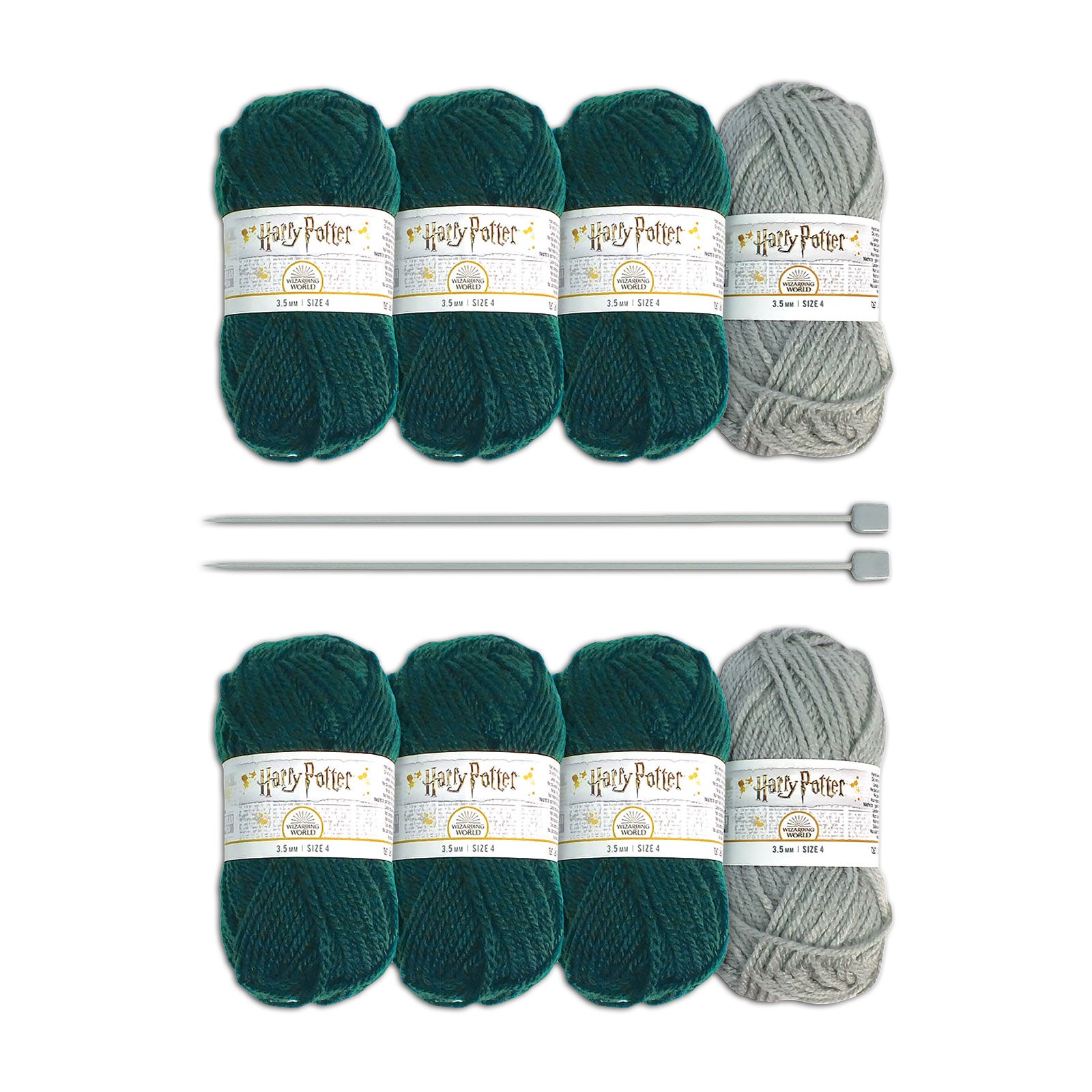 Imagen del producto Harry Potter - Set de Tejer Guantes y Calcetines de Slytherin