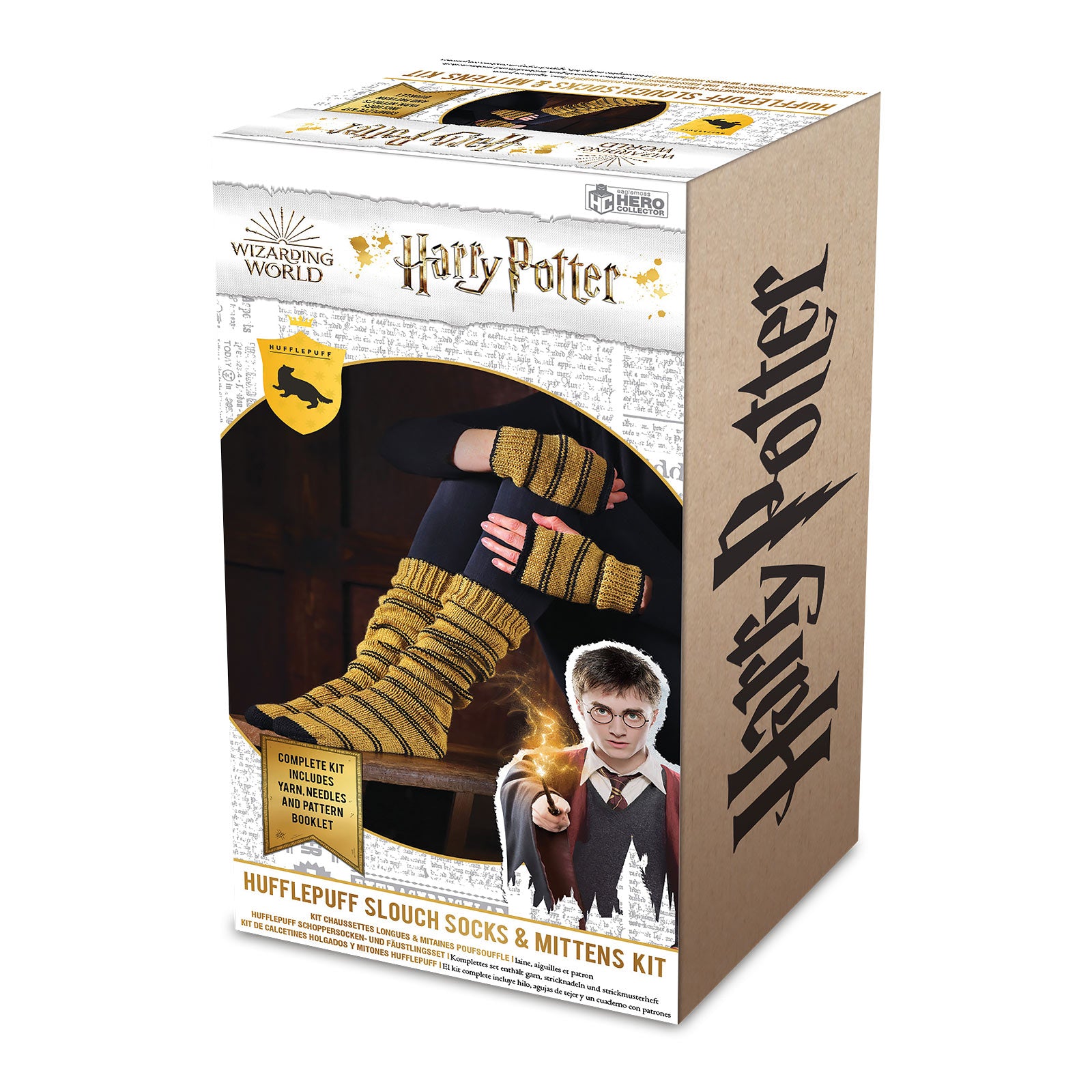 Imagen del producto Harry Potter - Set de tejido de guantes y calcetines Hufflepuff