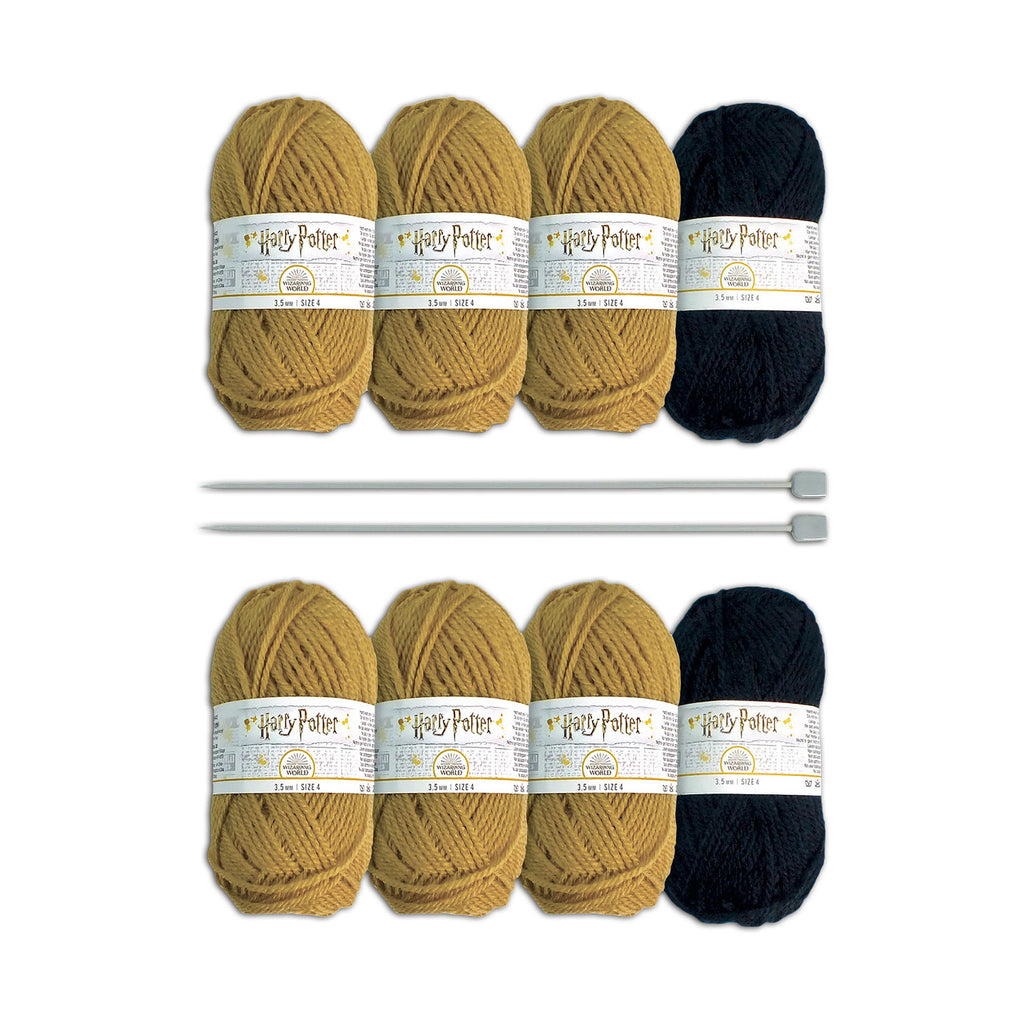 Imagen del producto Harry Potter - Set de tejido de guantes y calcetines Hufflepuff