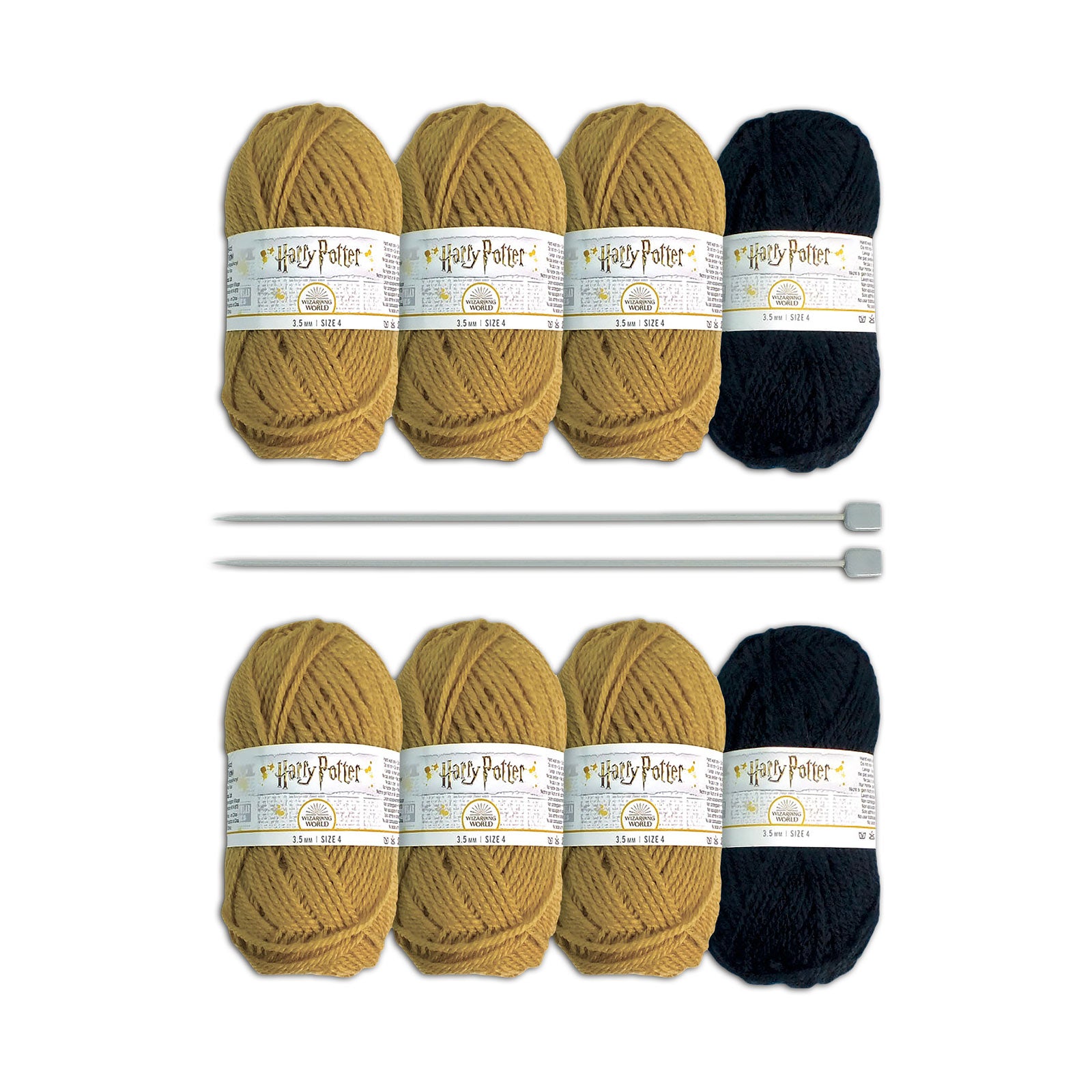 Imagen del producto Harry Potter - Set de tejido de guantes y calcetines Hufflepuff