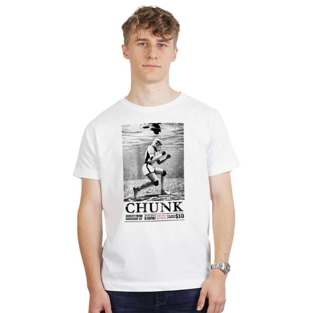 Imagen del producto Camiseta Galactic Fighter Underwater para fans de Star Wars blanca