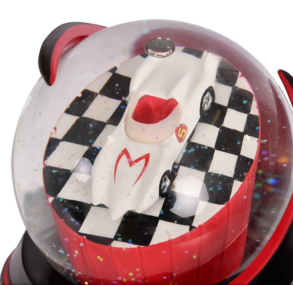 Imagen del producto Speed Racer - Bola de nieve Mach 5 con purpurina