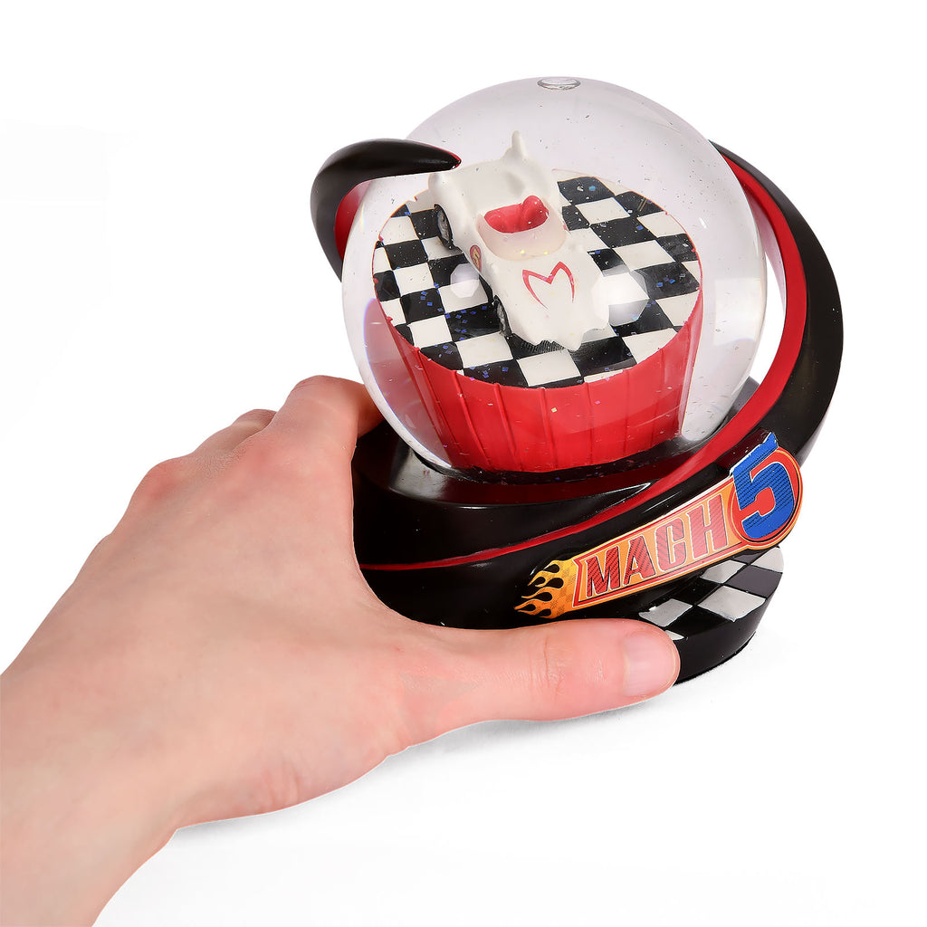 Imagen del producto Speed Racer - Bola de nieve Mach 5 con purpurina