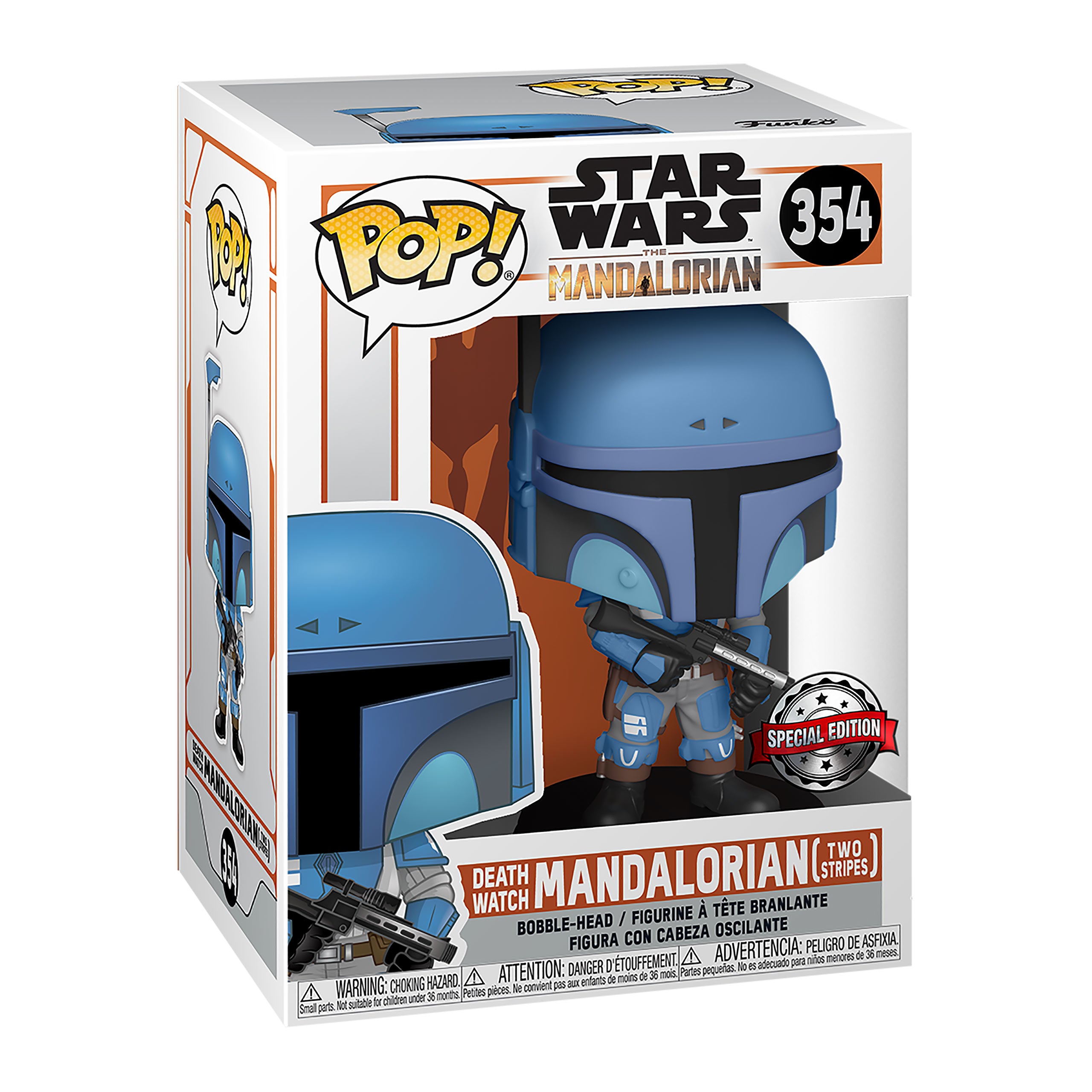 Imagen del producto Figura Funko Pop con cabeza oscilante de Death Watch - Star Wars The Mandalorian