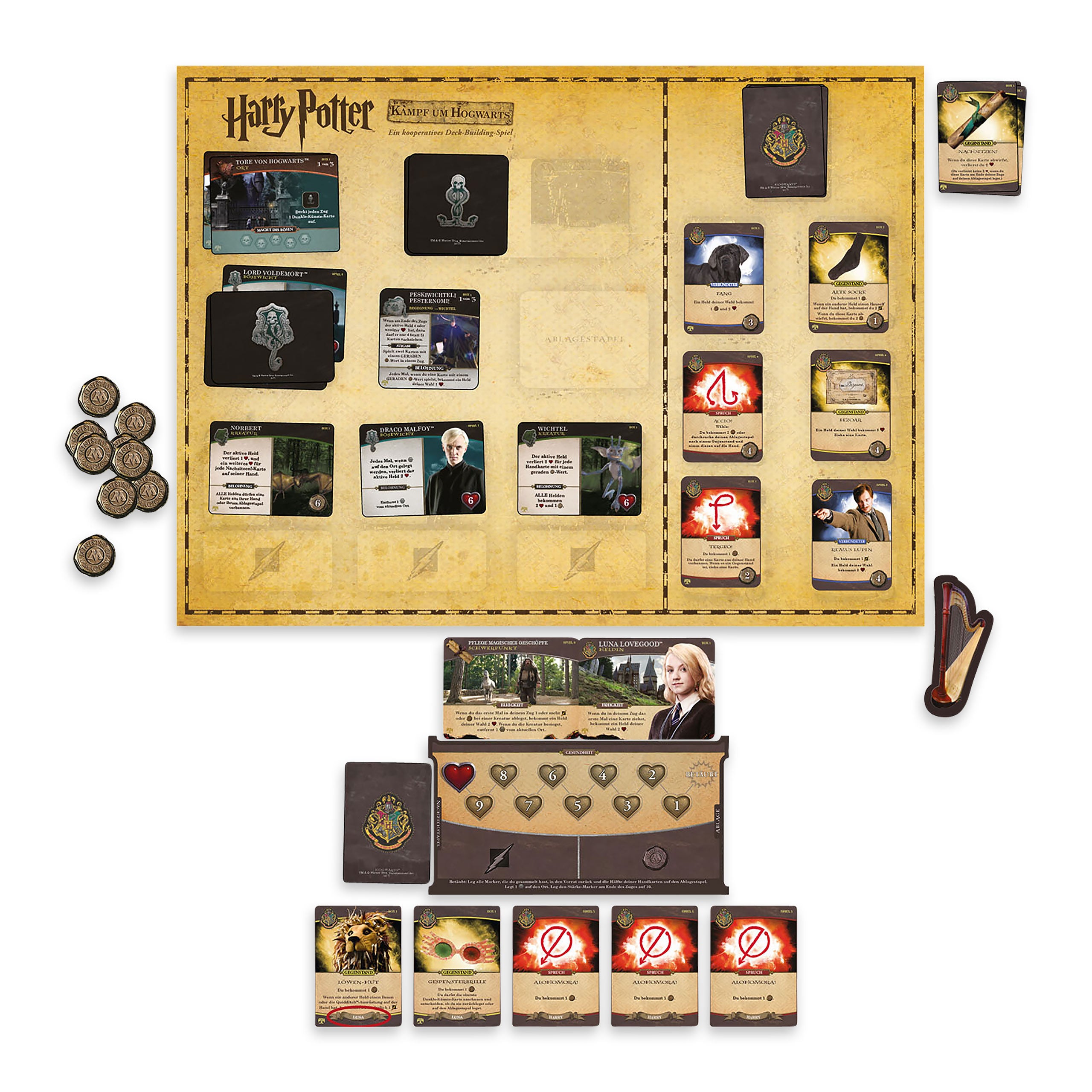 Imagen del producto Harry Potter - Batalla por Hogwarts Expansión - La Caja de Monstruos de los Monstruos