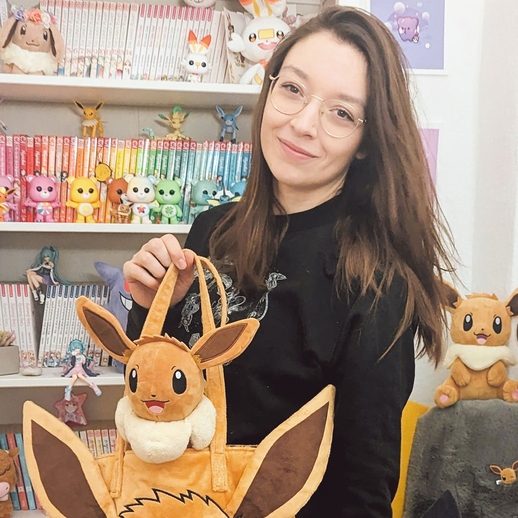 Imagen del producto Pokemon - Figura de peluche Eevee de 22 cm