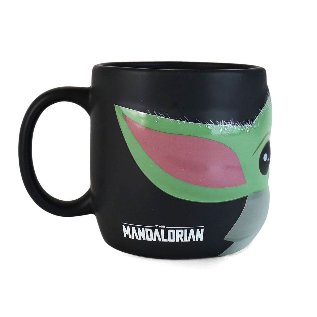 Imagen del producto La Taza 3D del Niño - Star Wars El Mandaloriano negro