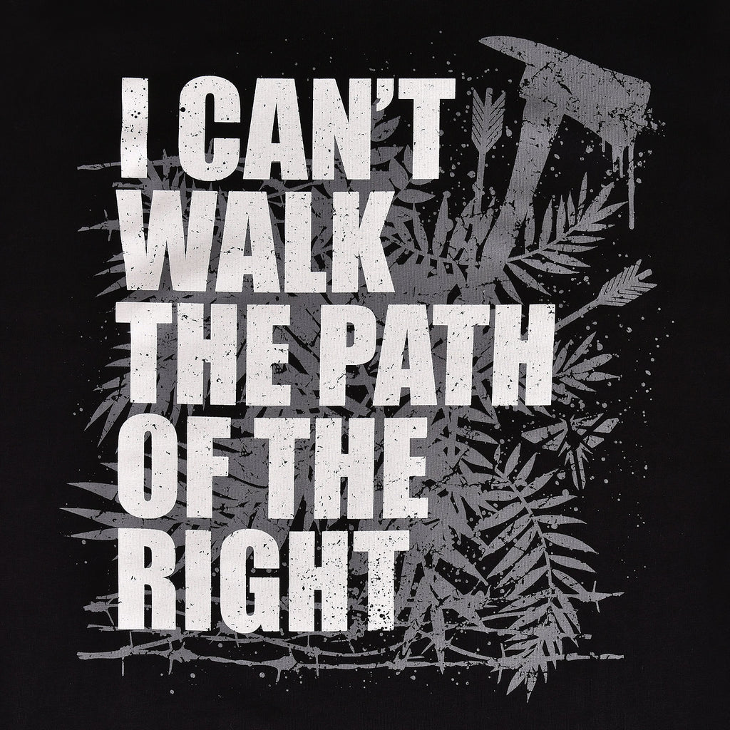Imagen del producto Camiseta Path of the Right para fans de The Last of Us negra
