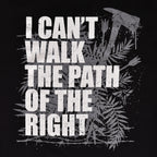 Imagen del producto Camiseta Path of the Right para fans de The Last of Us negra