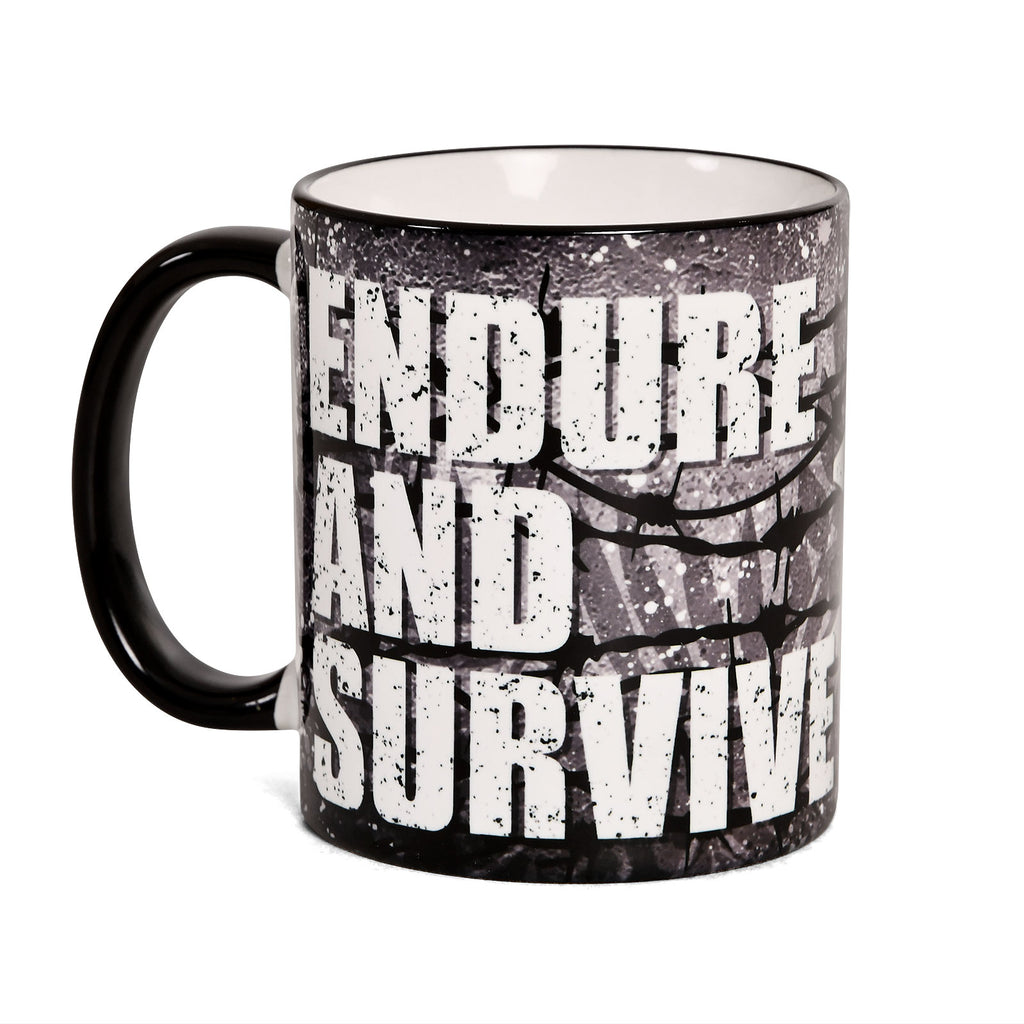 Imagen del producto Taza Endure and Survive para fans de The Last of Us