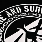 Imagen del producto Camiseta Endure and Survive para fans de The Last of Us negra