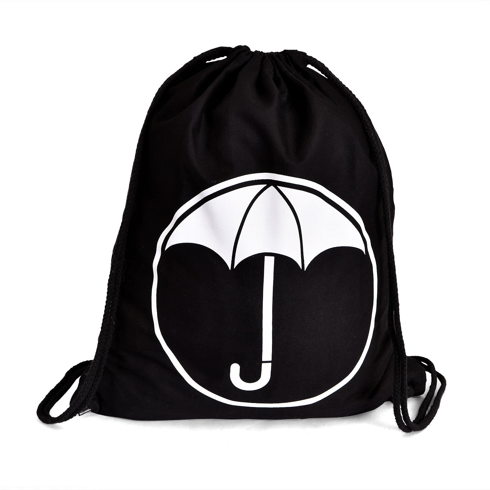 Imagen del producto Bolsa de deporte con logo para fans de The Umbrella Academy negra