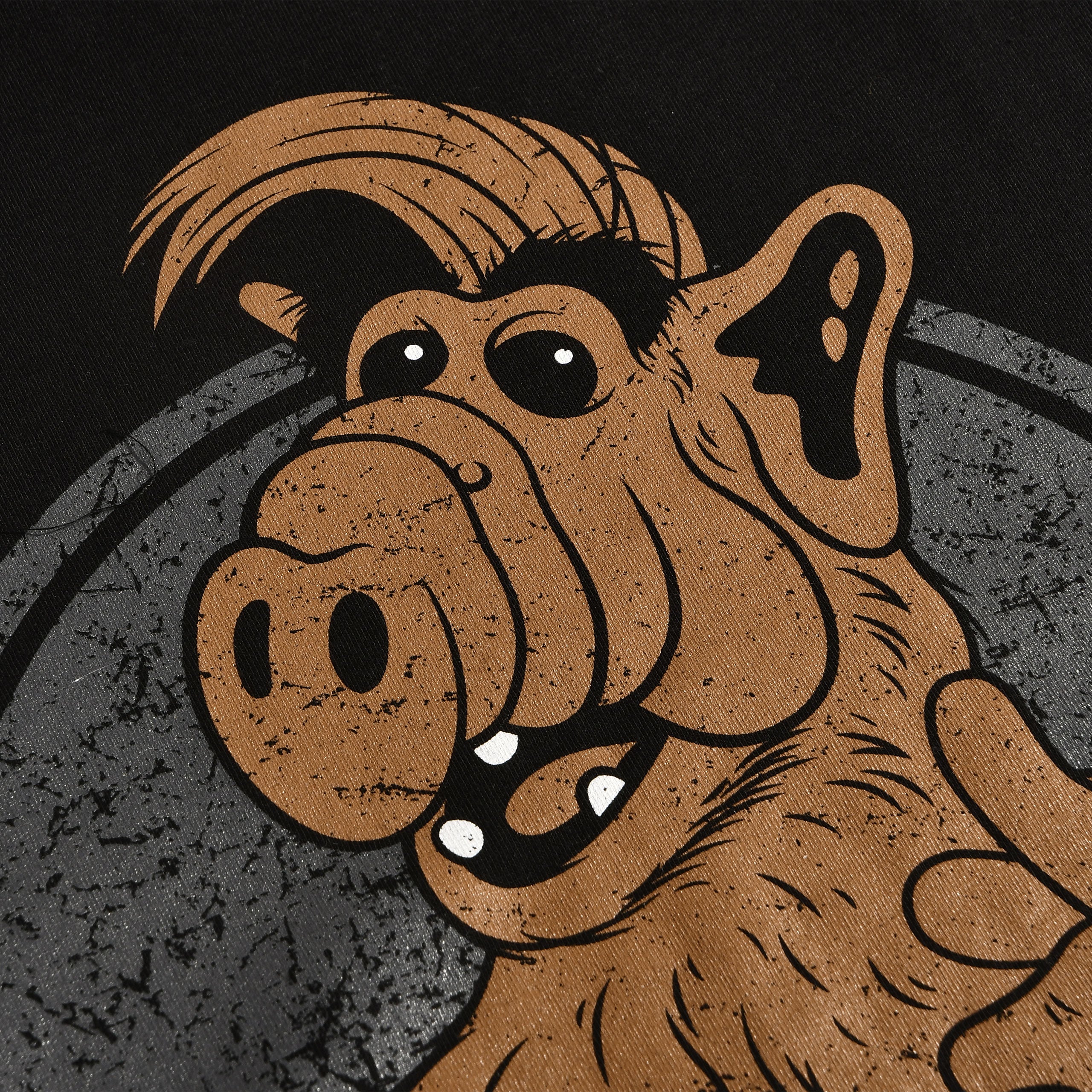 Imagen del producto ¡No hay problema! Camiseta para fans de Alf negra