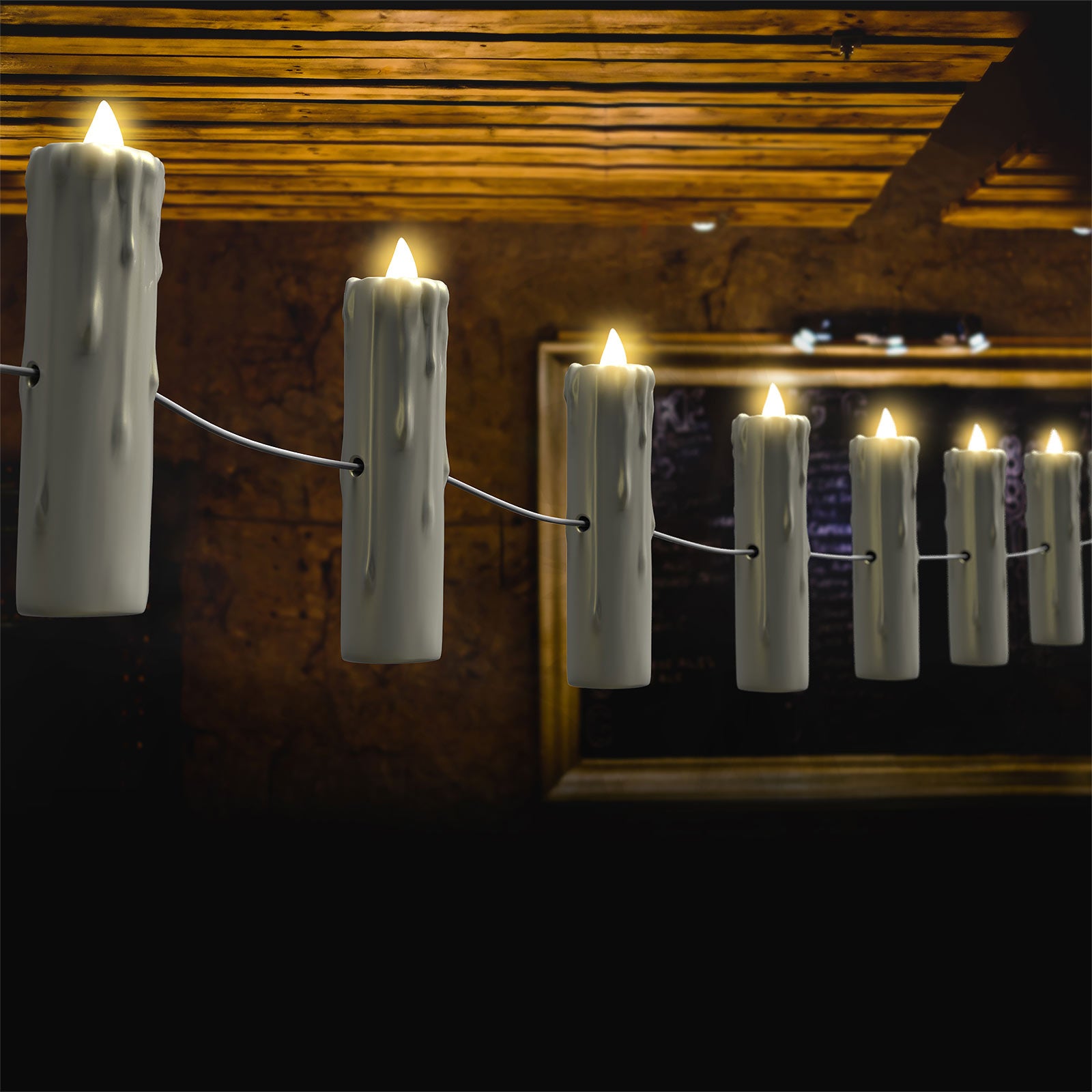 Imagen del producto Harry Potter - Cadena de luces del Gran Salón de Hogwarts