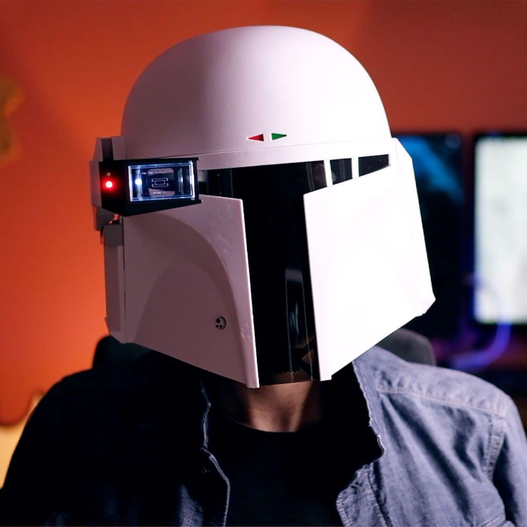 Product image Star Wars - Boba Fett Prototype Helmet Premium Replica with Light Effects