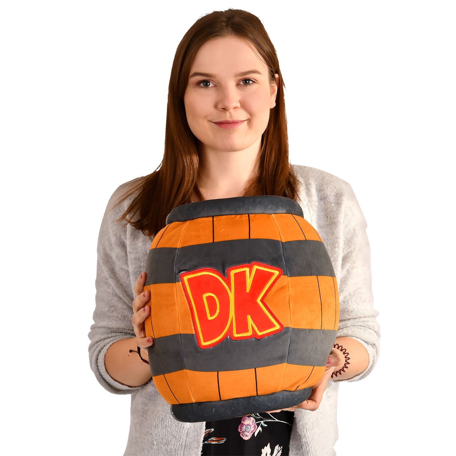 Product image Donkey Kong - DK-Barrel Plush Figure XL
