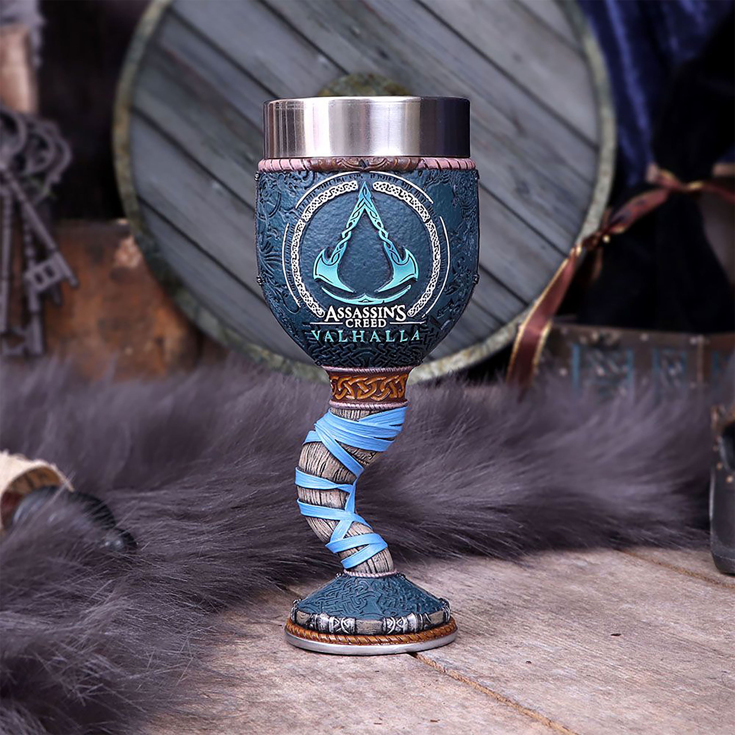 Imagen del producto Assassin's Creed - Cáliz deluxe con logo de Valhalla