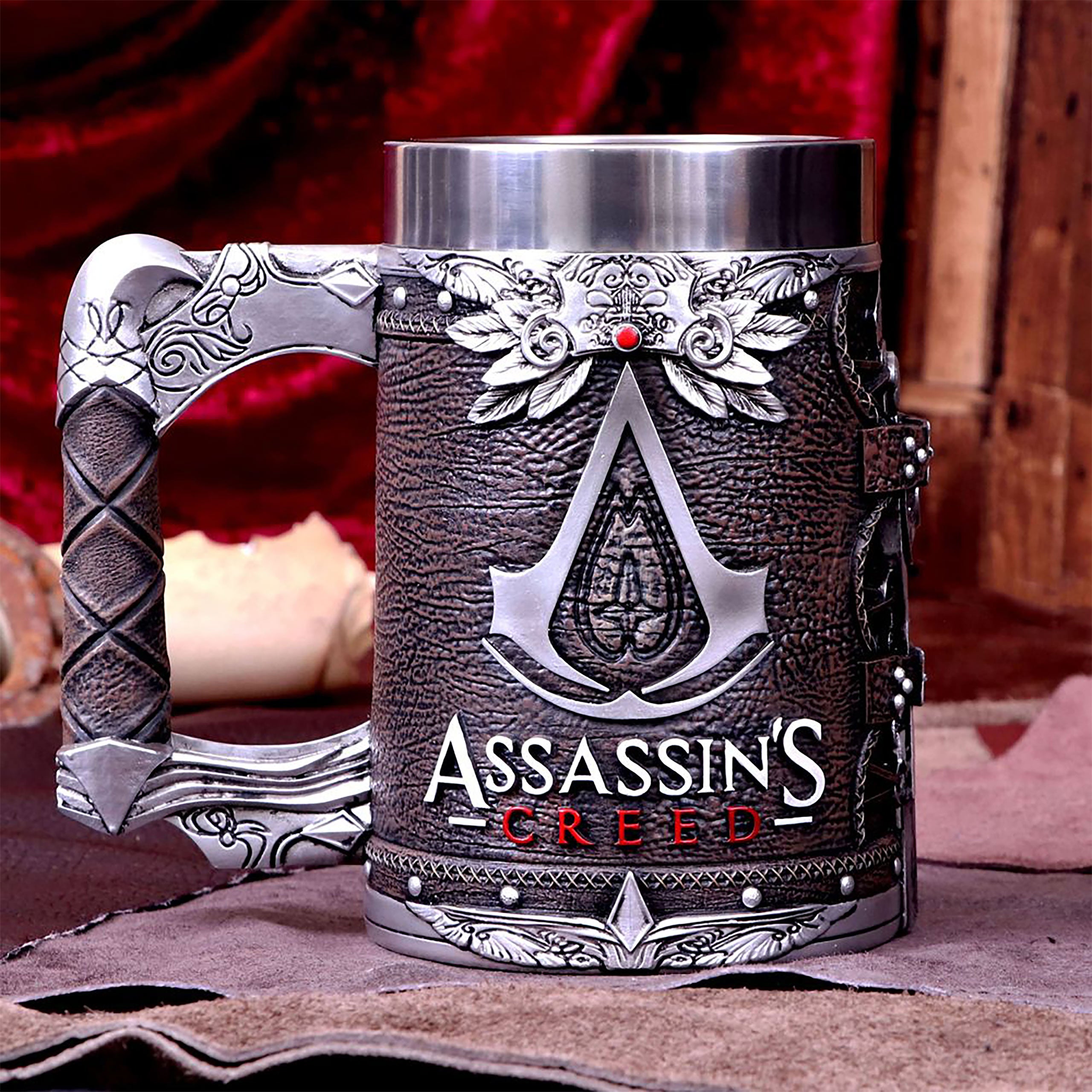 Imagen del producto Assassin's Creed - Jarra de lujo con logo marrón