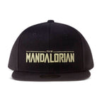 Product image The Mandalorian Logo Snapback Cap Black - Star Wars