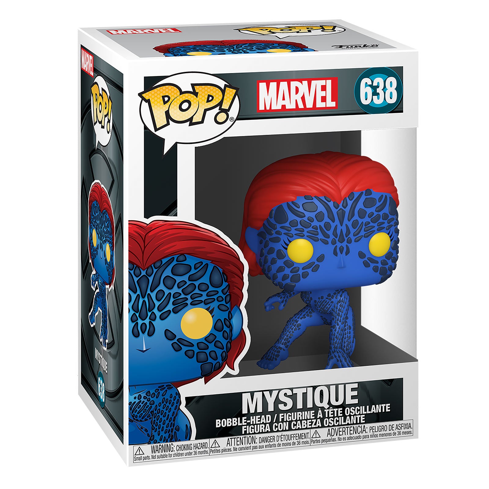 Imagen del producto X-Men - Figura Funko Pop de Mystique con cabeza oscilante