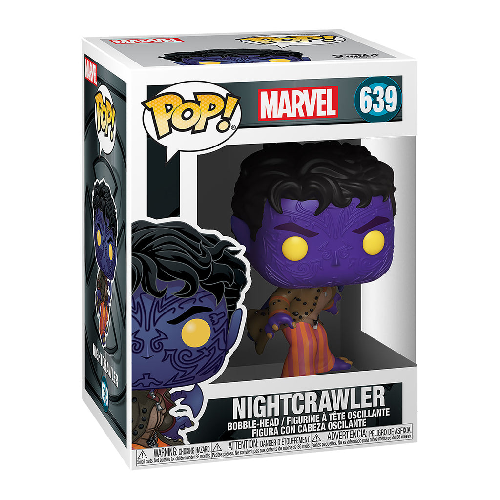 Imagen del producto X-Men - Figura Funko Pop de Nightcrawler con cabeza oscilante