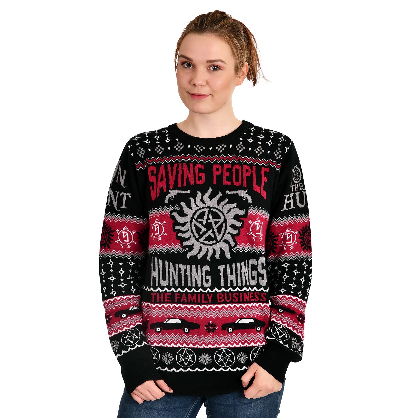 Imagen del producto Supernatural - Saving People Hunting Things Jersey de punto