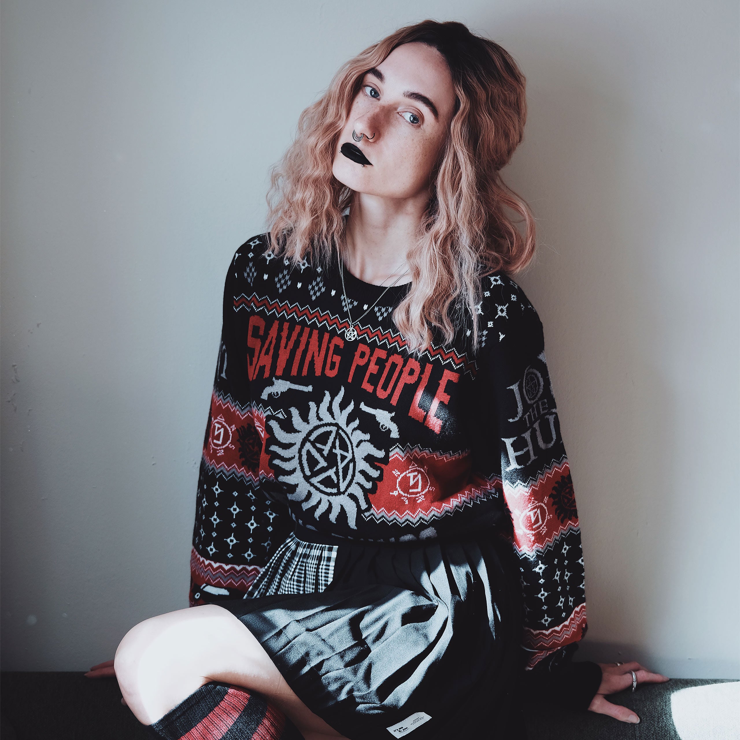 Imagen del producto Supernatural - Saving People Hunting Things Jersey de punto