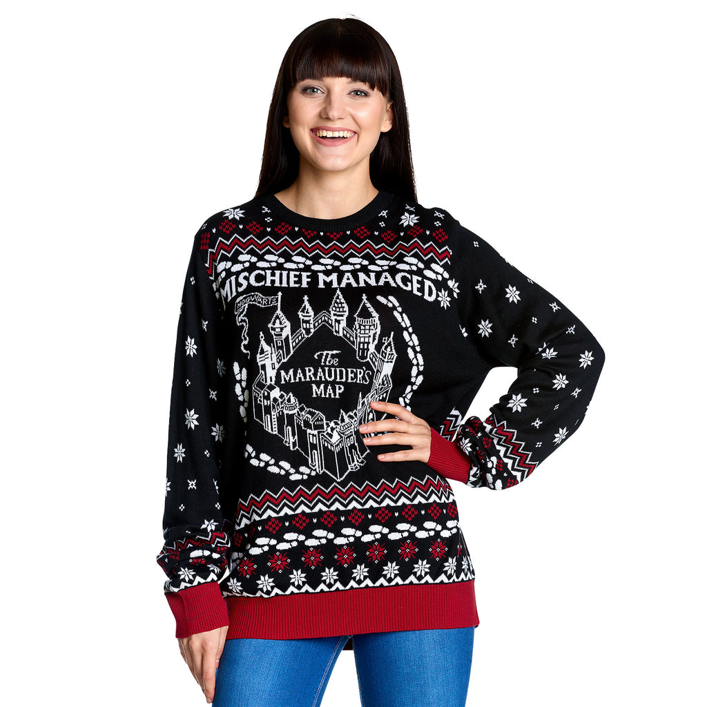 Imagen del producto Harry Potter - Mapa del Merodeador Jersey de Punto