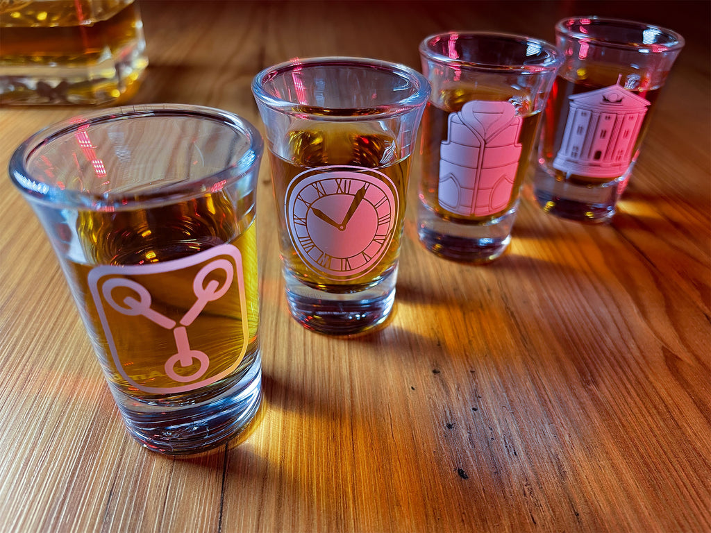 Product image Back to the Future Shot Glass Set