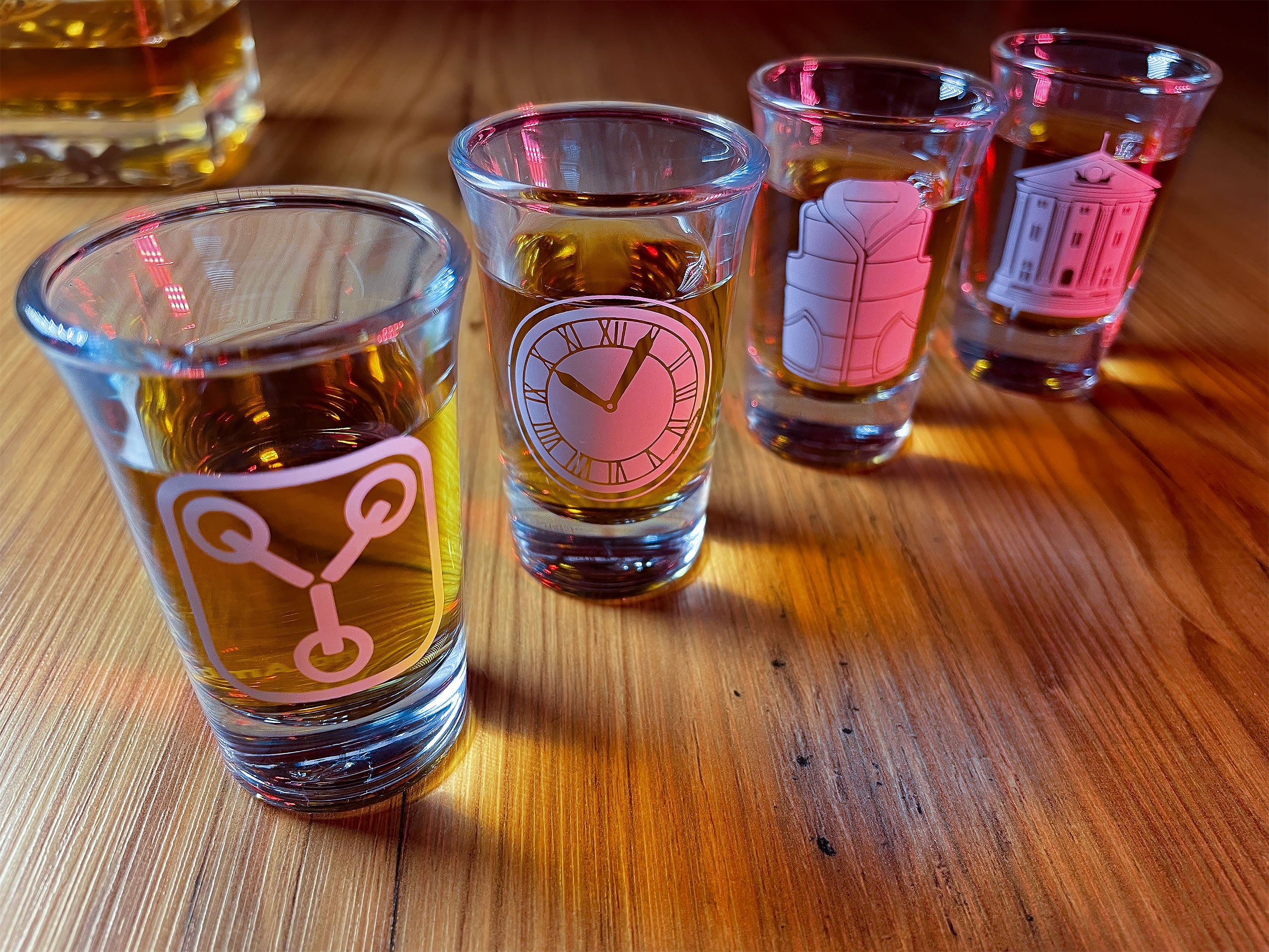 Product image Back to the Future Shot Glass Set