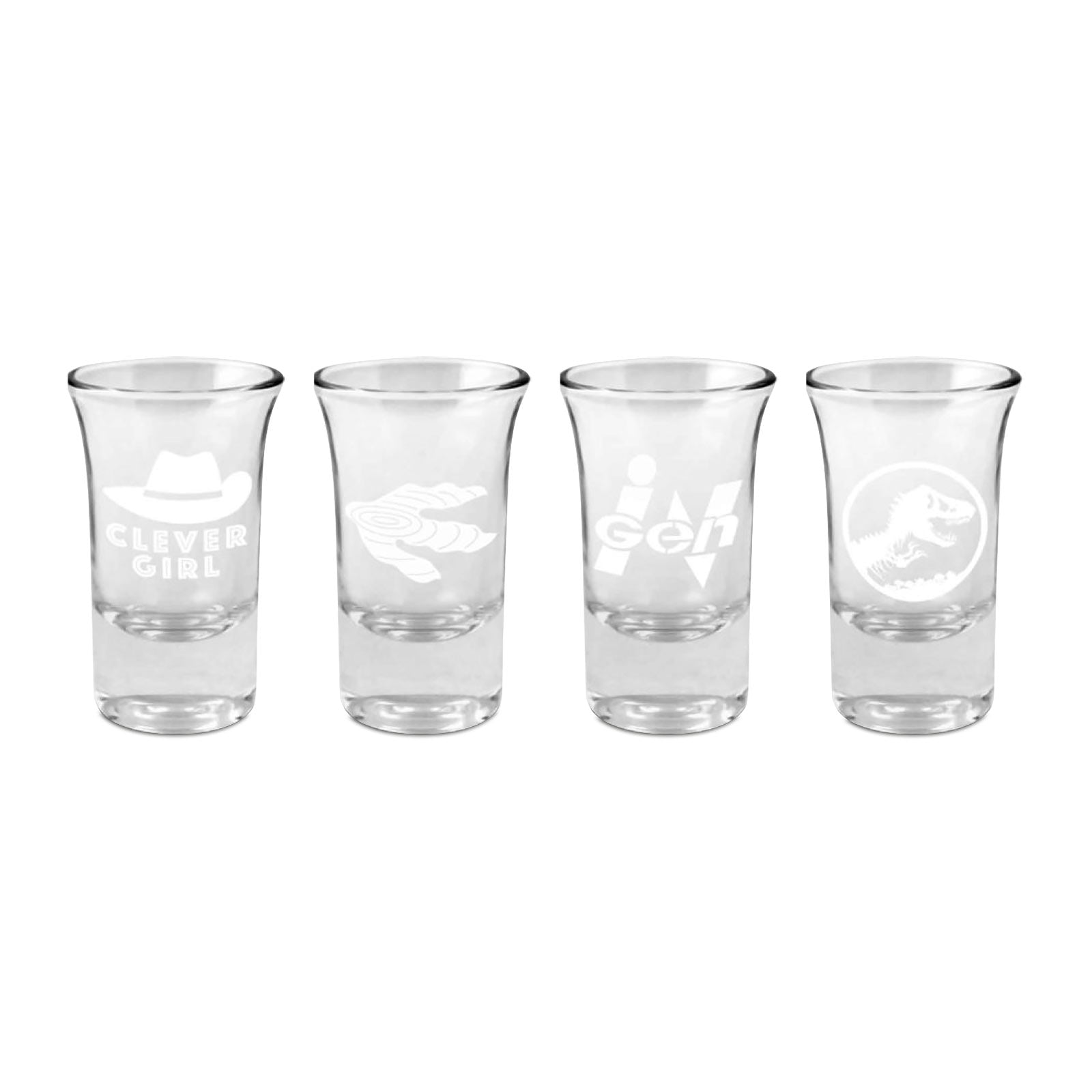 Imagen del producto Set de vasos de chupito Jurassic Park