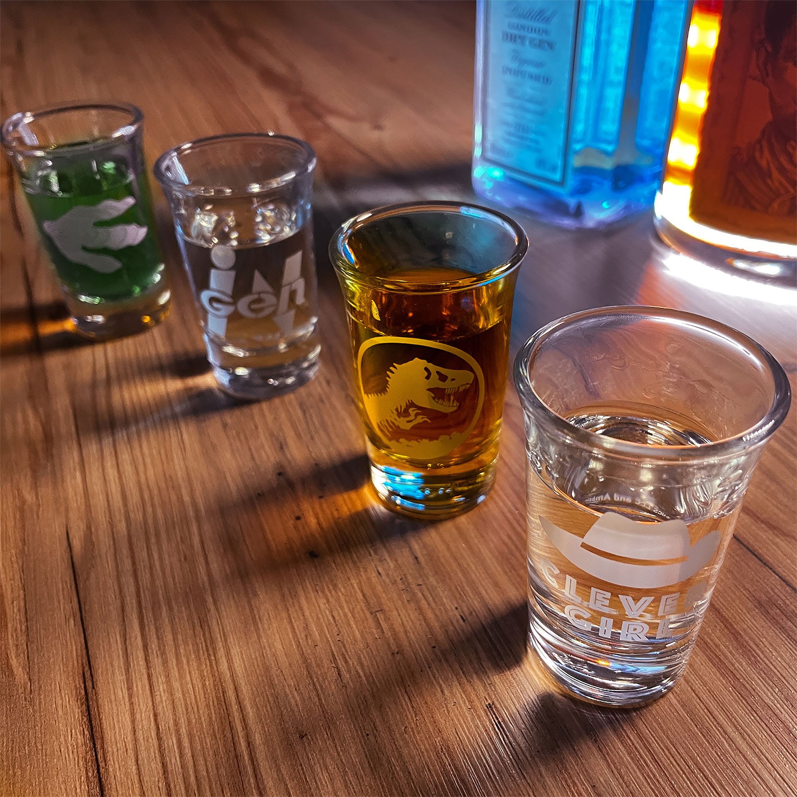 Imagen del producto Set de vasos de chupito Jurassic Park