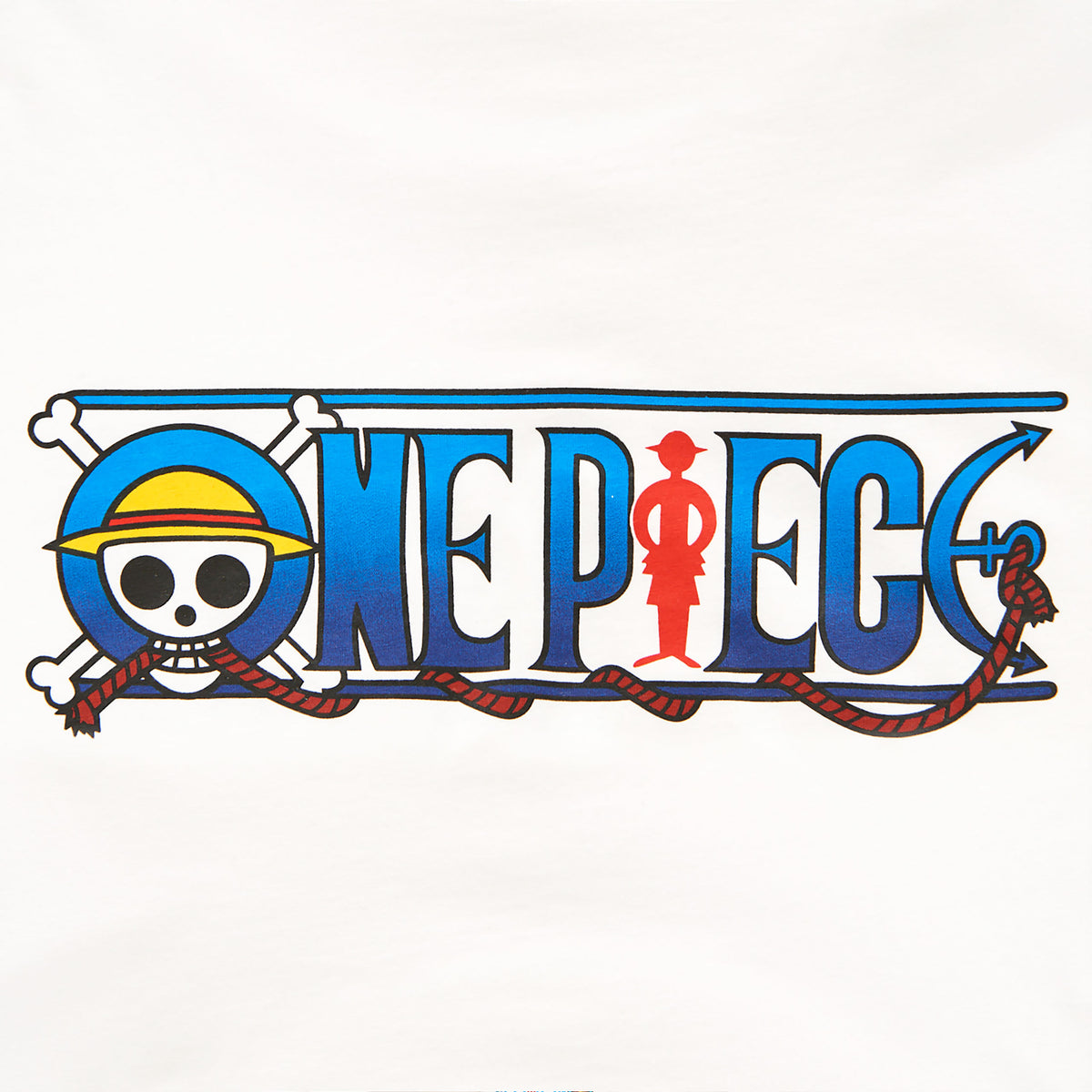 Imagen del producto One Piece - Pijama corto con logo de calavera de la banda del sombrero de paja