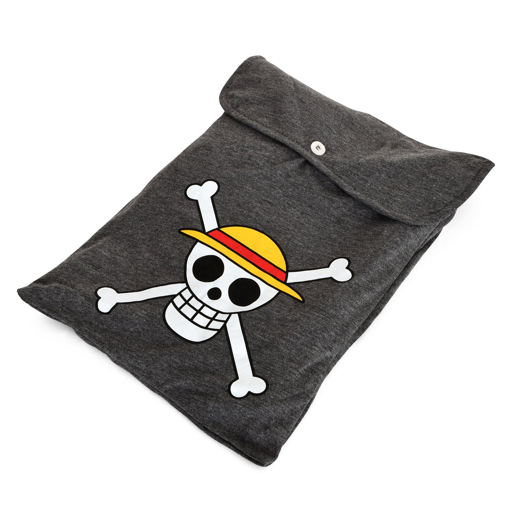 Imagen del producto One Piece - Pijama corto con logo de calavera de la banda del sombrero de paja
