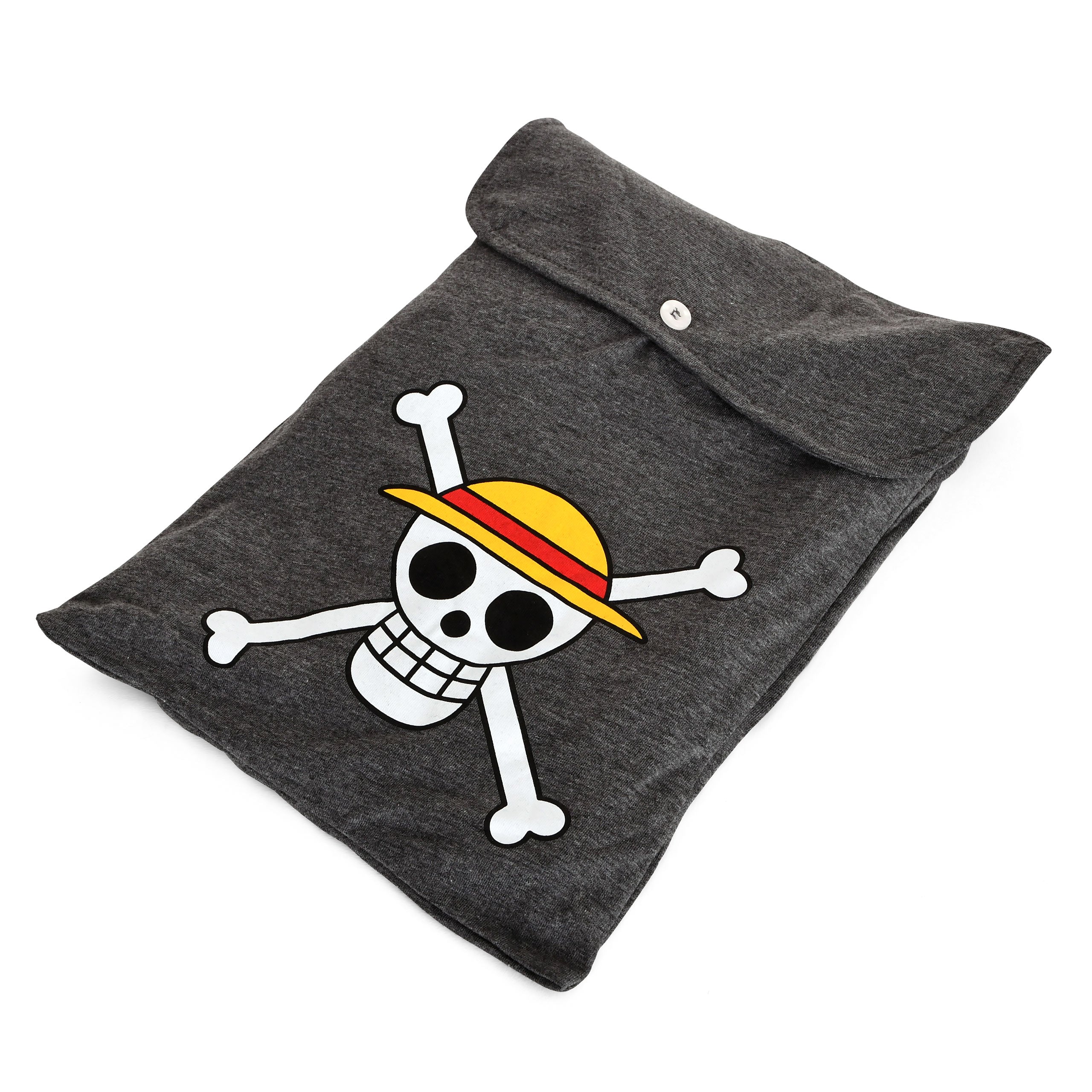 Imagen del producto One Piece - Pijama corto con logo de calavera de la banda del sombrero de paja