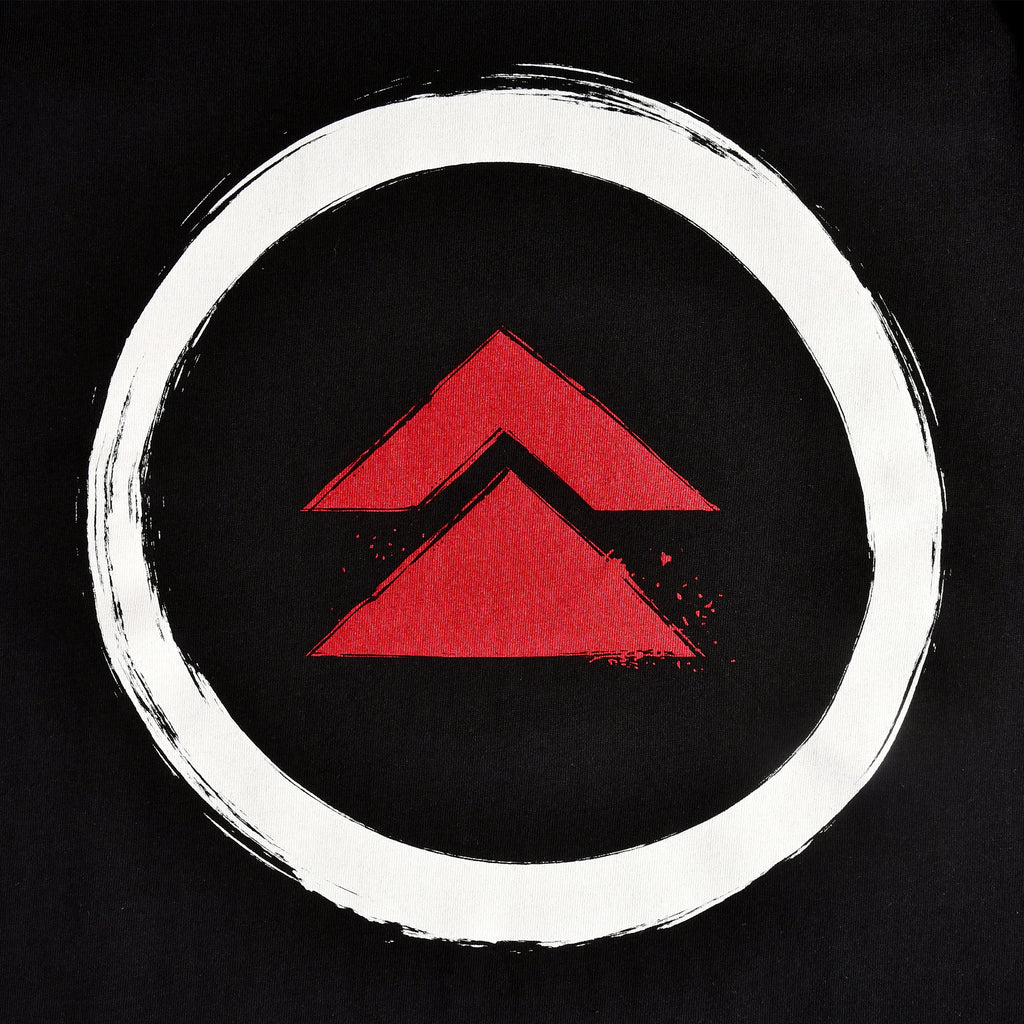 Imagen del producto Camiseta con logo para fans de Ghost of Tsushima negra