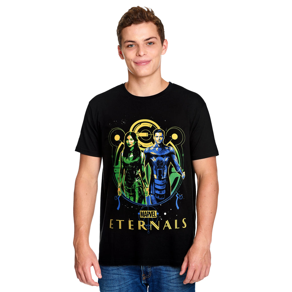 Imagen del producto Eternals - Ikaris & Sersi Camiseta negra