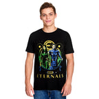 Imagen del producto Eternals - Ikaris & Sersi Camiseta negra